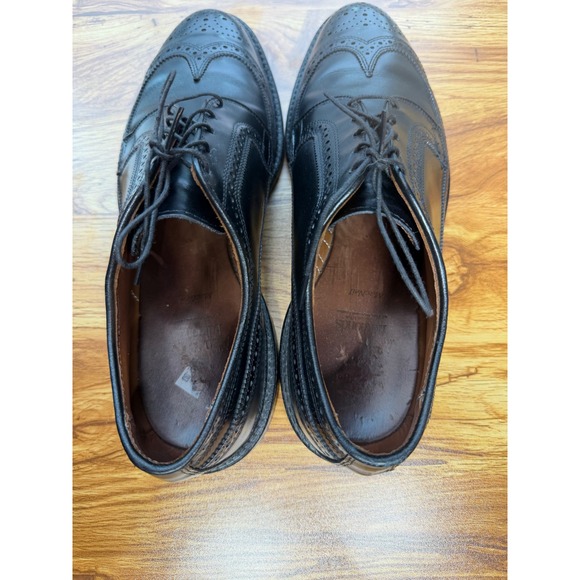 Allen Edmonds Black Macneil Wingtip Oxfords Sz 10.5 main image 7